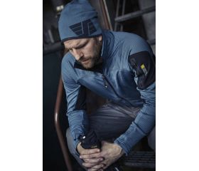 9438 Chaqueta de microforro polar Body Mapping negro